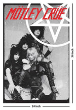 Motley Crue Pentangle - 24x36Poster