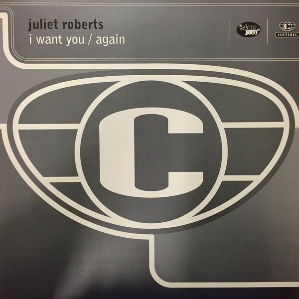 Juliet Roberts : I Want You / Again (2x12", Ltd, Promo)