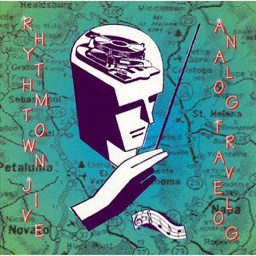 the album cover for Rhythmtown-Jive - Analog Travelog