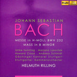 the album cover for Helmuth Rilling - Messe in H-Moll Mass in B minor