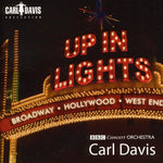 the album cover for Carl Davis - Up in Lights