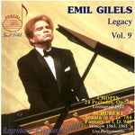 the album cover for Emil Gilels - Legacy 9
