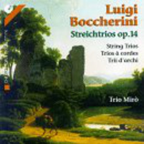 the album cover for L. BOCCHERINI - String Trios Op 47 / Opera Piccola G 107-G112