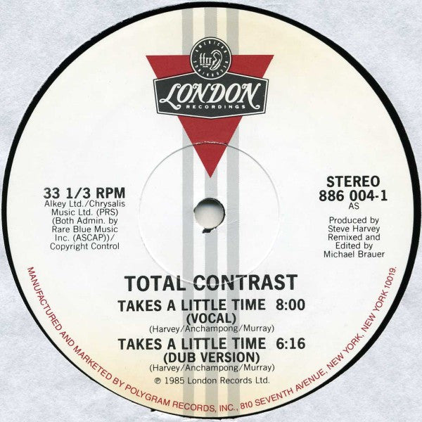 Total Contrast : Takes A Little Time (12")
