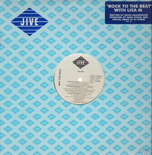 Lisa M (3) : Rock To The Beat (12", Promo)