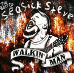 the album cover for Seasick Steve - Walkin' Man-The Best Of [Import]