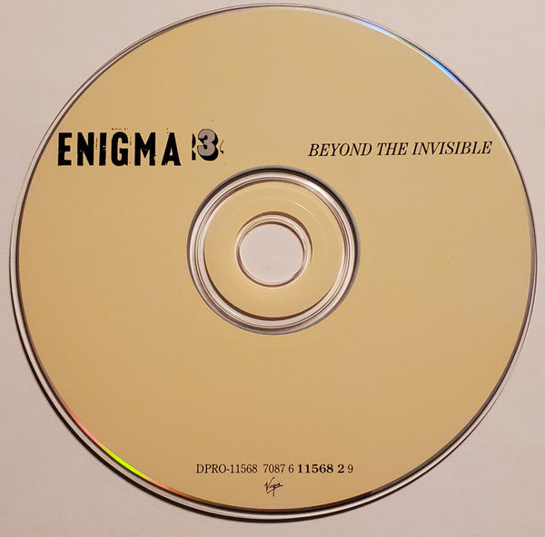 Enigma : Beyond The Invisible (CD, Single, Promo)