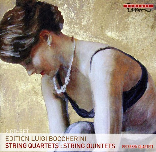 the album cover for Boccherini / Petersen Quartet - String Quartets / String Quintets