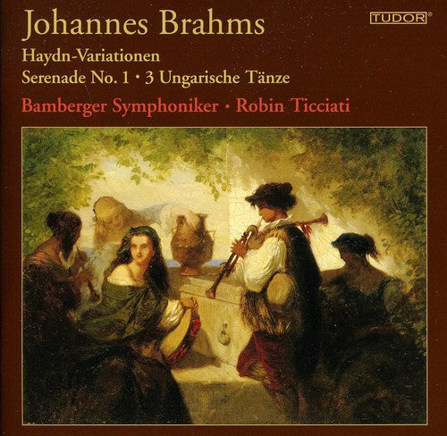 the album cover for Robin Ticciati - Serenade 1 / Three Hungarian Dances