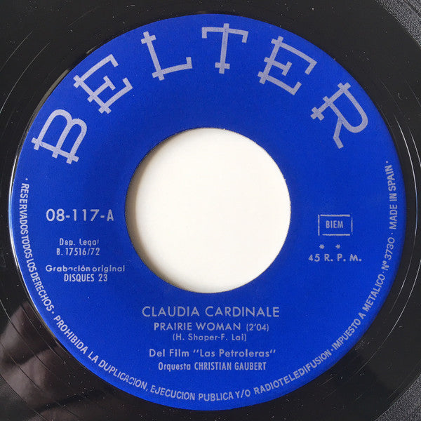 Claudia Cardinale : Prairie Woman / Seduction (7", Single)