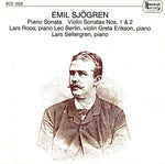 the album cover for Sjogren / Roos / Berlin / Erikson / Sellergren - Piano & Violin Sonatas