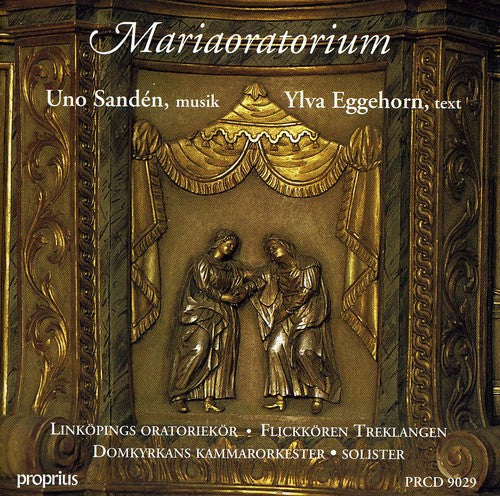 the album cover for Anders Lundh - Mariaoratorium