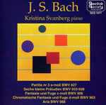 the album cover for Kristina Svanberg - Partita NR 3