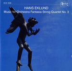 the album cover for Eklund / Sveriges Radios Symfoniorkeste - Musik for Orkester