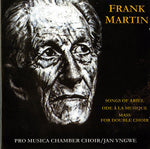 the album cover for Martin / Pro Musica Chamber Choir / Yngwe - Songs of Ariel Mass for Doubl