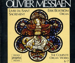 the album cover for Erik Bostrom - Complete Organ Works 6 & 7