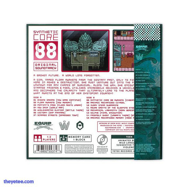 Equip (3), Drew Wise : Synthetic Core 88 (LP, Album, Ltd, Dar)