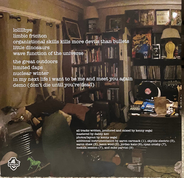 Kenny Segal : Indoors(LP, Album, Gat)