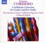 the album cover for Pepe Romero - Caribbean Concertos for Guitar & Violin