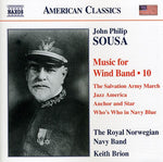 the album cover for Keith Brion - Music for Wind Band 10