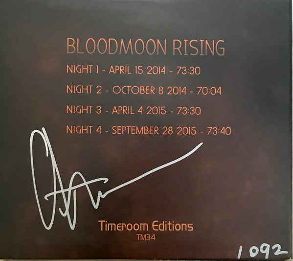 Steve Roach : Bloodmoon Rising (4xCD, Comp, Ltd, Num, RP, Eco)