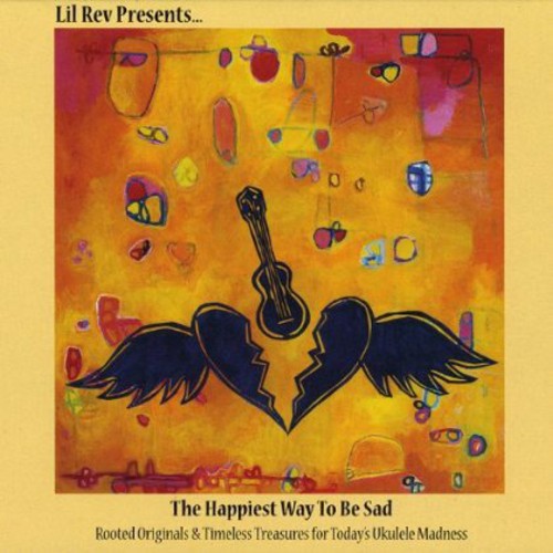 the album cover for Lil Rev - Happiest Way to Be Sad