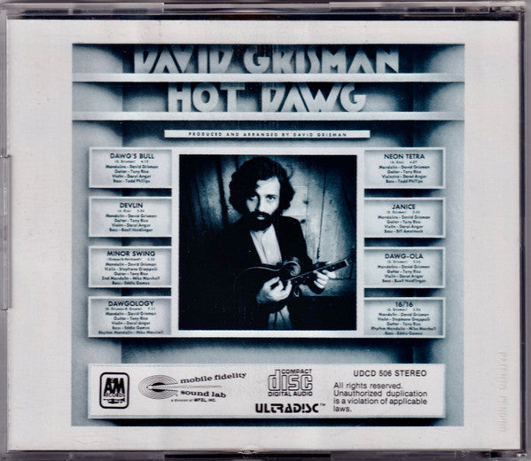David Grisman : Hot Dawg (CD, Album, RE, RM)