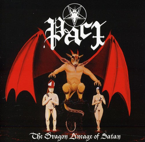 the album cover for Pact - The Dragon Lineage Of Satan