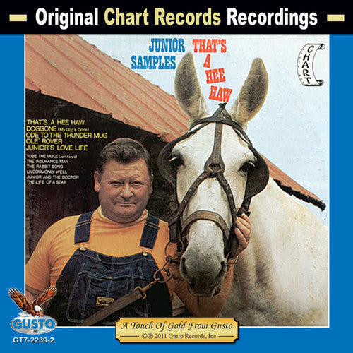 the album cover for Junior Samples - That's a Hee Haw