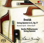 the album cover for Berlin Philharmonic String Sextet - String Quintet