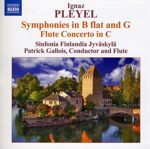 the album cover for Patrick Gallois - Symphonies in B Flat & G / Flute Concerto in C