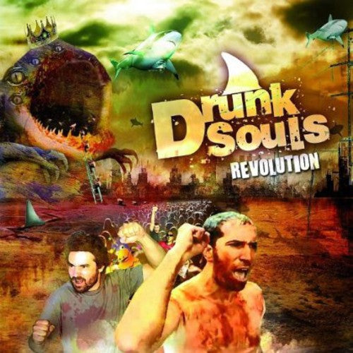 the album cover for Drunksouls - Revolution