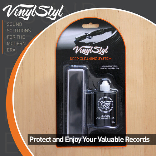 Vinyl Styl LP Vinyl Record Deep Cleaning System With Pad and Cleaning Fluid