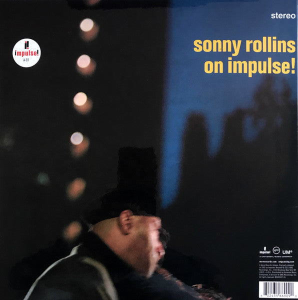 Sonny Rollins : On Impulse! (LP, Album, RE, RM, 180)