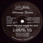 Adrienne Ferlita : Don't You Ever Doubt My Love (12")