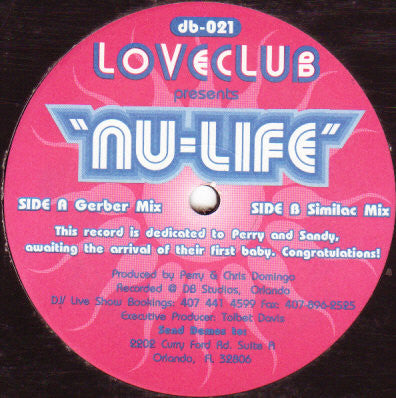 Loveclub : Nu-Life (12")
