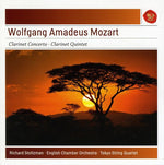 the album cover for Mozart / Richard Stoltzman - Clarinet Concerto