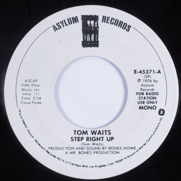 Tom Waits : Step Right Up (7", Promo)