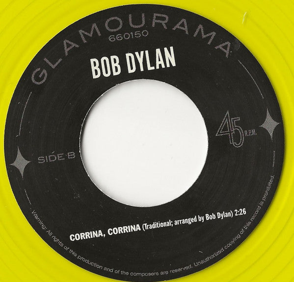 Bob Dylan : Mixed-Up Confusion / Corrina, Corrina (7", Single, RE, Yel)