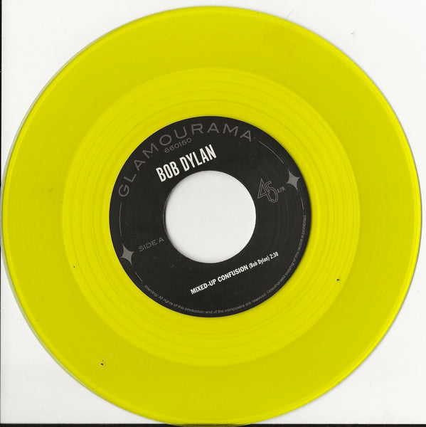 Bob Dylan : Mixed-Up Confusion / Corrina, Corrina (7", Single, RE, Yel)