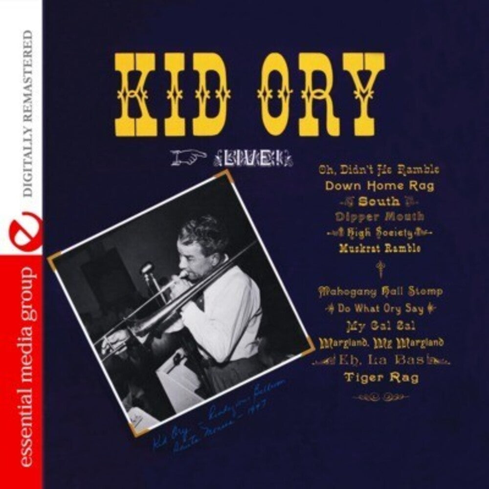 the album cover for Kid Ory - Kid Ory - Live