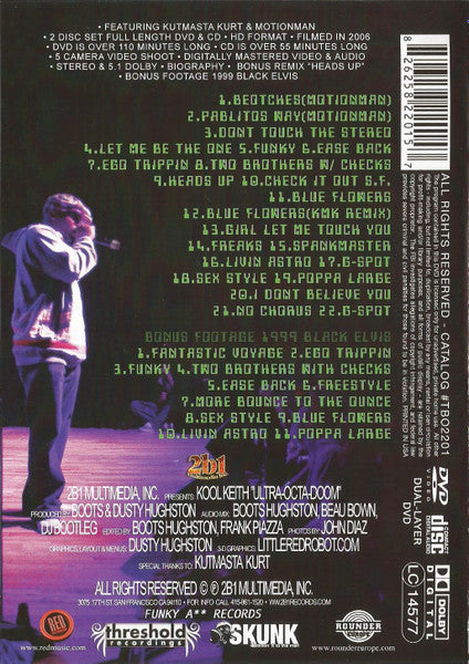 Kool Keith : Ultra-Octa-Doom (CD, Album + DVD, Album)