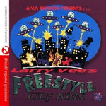 the album cover for Various Artists - Larry Vee's Freestyle City Kids / Various
