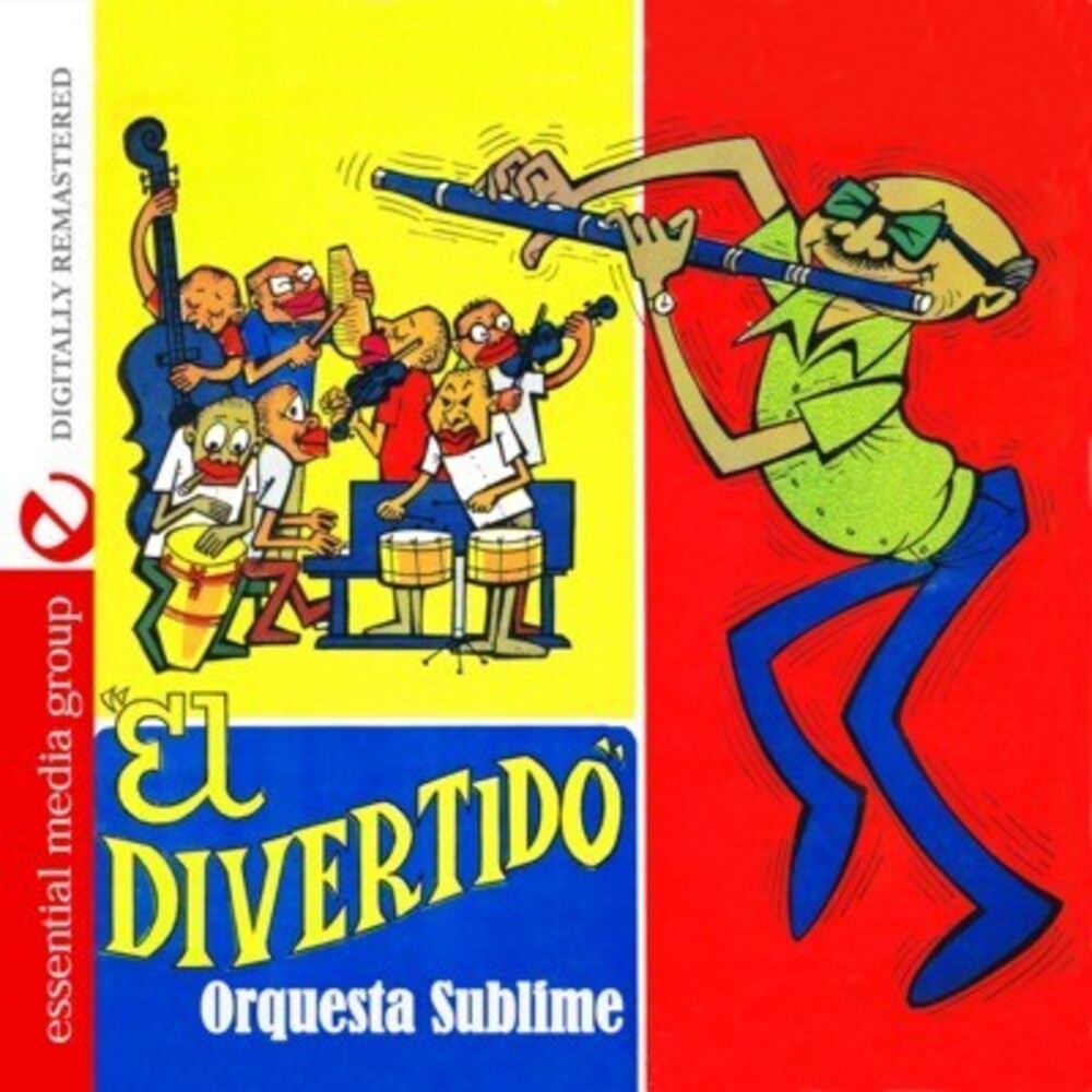 the album cover for Orquesta Sublime - El Divertido