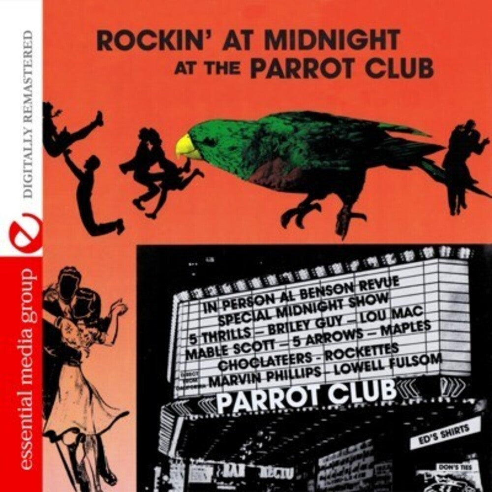 the album cover for Rockin At Midnight At The Parrot Club - Rockin at Midnight at Parrot Club / Various