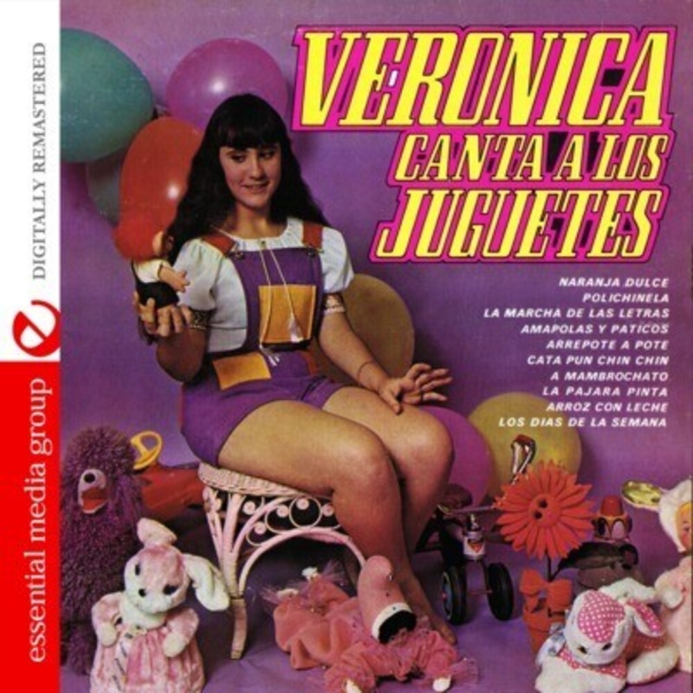 the album cover for Veronica - Canta a los Juguetes