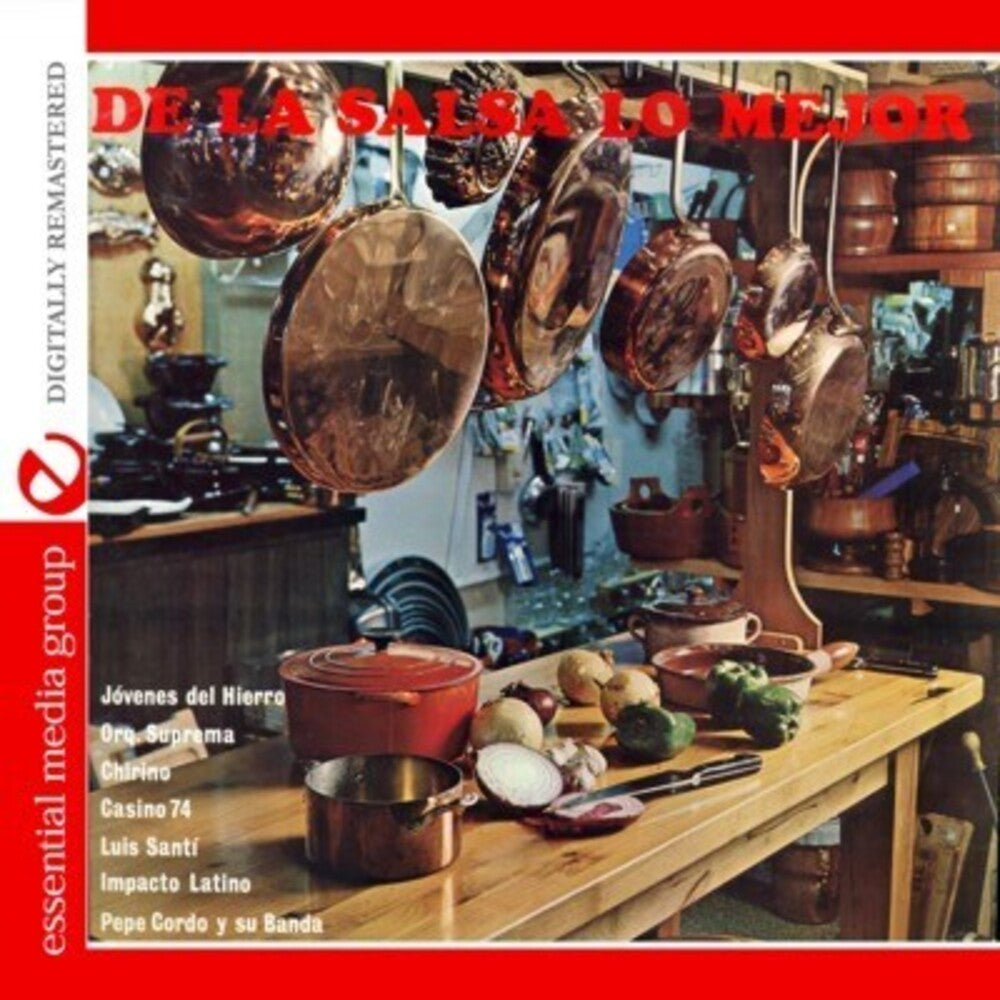 the album cover for De La Salsa Lo Mejor - De la Salsa Lo Mejor