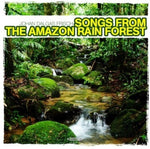 the album cover for Johan Dalgas Frisch - Songs from the Amazon Rain Forest