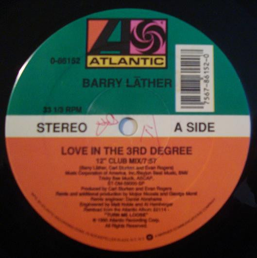 Barry Läther* : Love In The 3rd Degree (12")