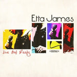 the album cover for Etta James - Live & Ready